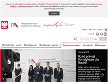 Tablet Screenshot of bip.mnisw.gov.pl
